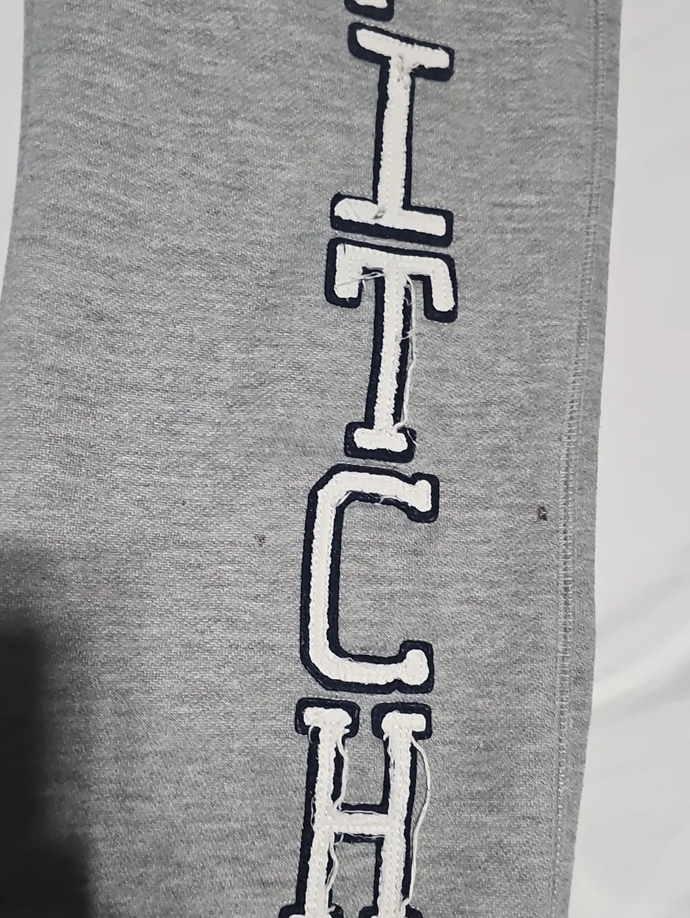 💖Abercrombie&Fitch heather gray heritage flare sweatpants Sm W13 BR10 IS28 ASIS - Picture 5 of 12